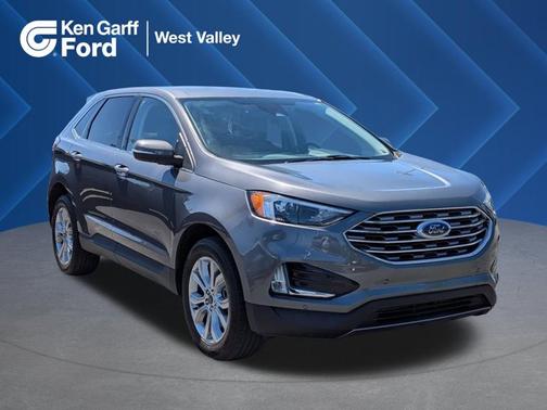 CARBONIZED GRAY 2024 Ford Edge TITANIUM