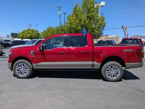 RAPID RED MET TINTED CC 2025 Ford F-150 KING RANCH