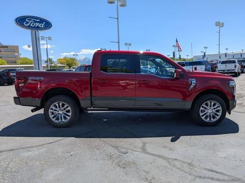 RAPID RED MET TINTED CC 2025 Ford F-150 KING RANCH