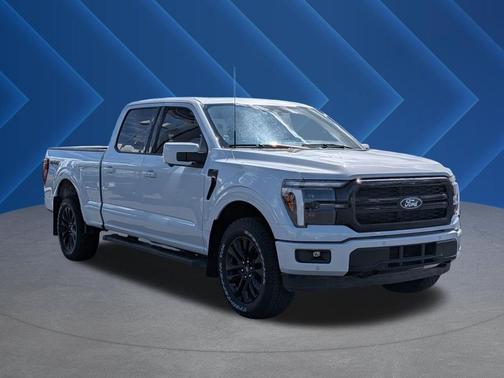 Space White Metallic 2025 Ford F-150 Lariat
