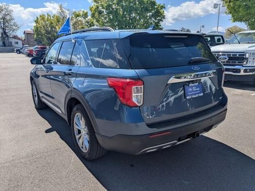 BLUE METALLIC 2020 Ford Explorer XLT