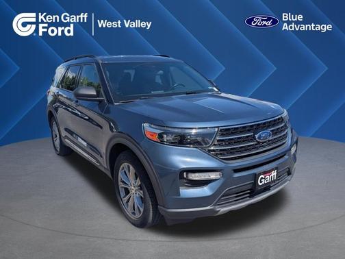 BLUE METALLIC 2020 Ford Explorer XLT