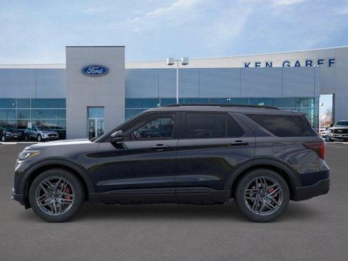Agate Black Metallic 2026 Ford Explorer ST
