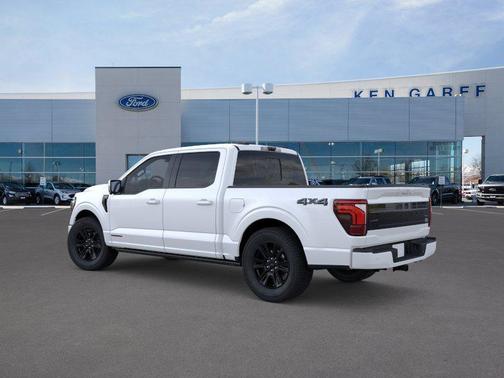 Star White Metallic Tri-Coat 2026 Ford F-150 Platinum