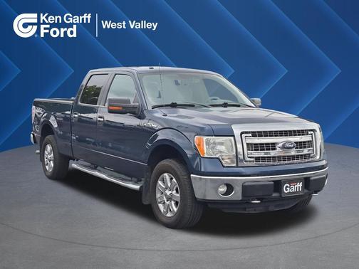 Blue 2013 Ford F-150 XLT