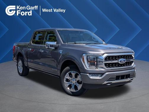 Gray Metallic 2021 Ford F-150 Platinum
