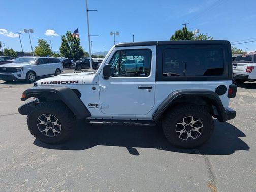 Bright White Clearcoat 2021 Jeep Wrangler Rubicon
