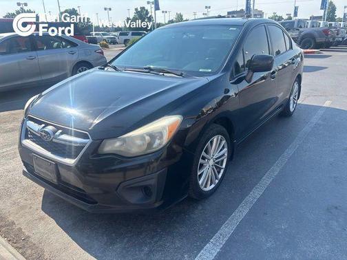 Obsidian Black Pearl 2012 Subaru Impreza 2.0i Premium
