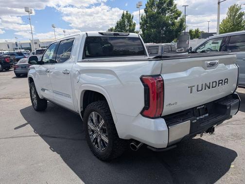White 2022 Toyota Tundra Capstone Hybrid