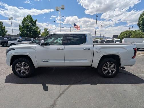 White 2022 Toyota Tundra Capstone Hybrid