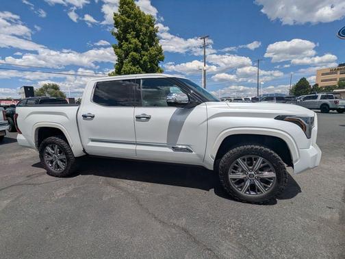 White 2022 Toyota Tundra Capstone Hybrid