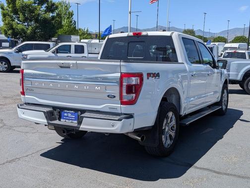 Star White Metallic Tri-Coat 2023 Ford F-150 Platinum
