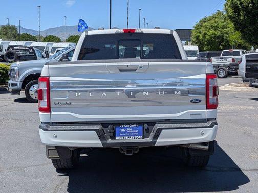Star White Metallic Tri-Coat 2023 Ford F-150 Platinum
