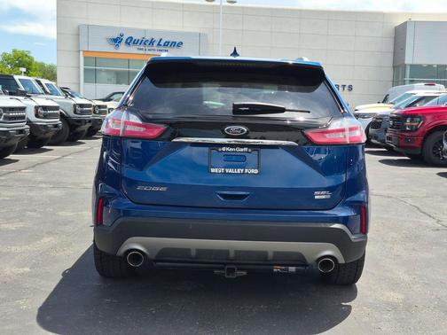 Atlas Blue Metallic 2020 Ford Edge SEL
