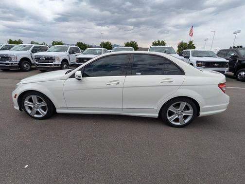 White 2011 Mercedes-Benz C-Class C 300
