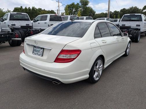 White 2011 Mercedes-Benz C-Class C 300