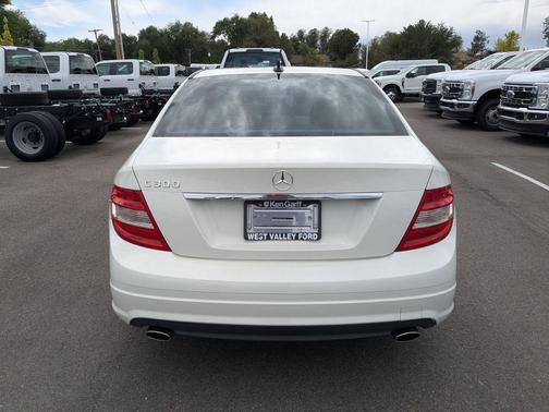 White 2011 Mercedes-Benz C-Class C 300