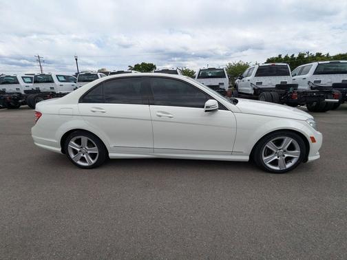 White 2011 Mercedes-Benz C-Class C 300