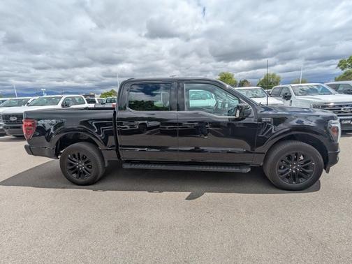 AGATE BLACK METALLIC 2025 Ford F-150 LARIAT