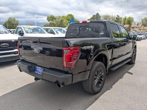 AGATE BLACK METALLIC 2025 Ford F-150 LARIAT