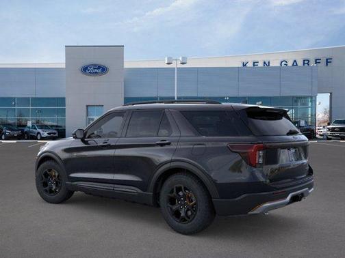 Agate Black Metallic 2026 Ford Explorer Tremor