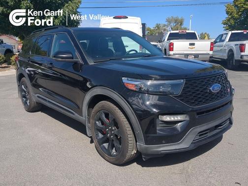 Agate Black Metallic 2021 Ford Explorer ST
