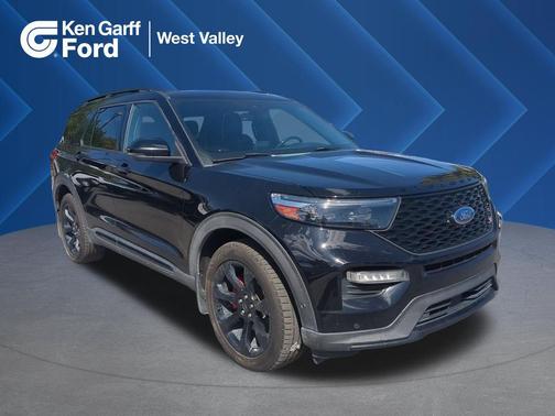 Agate Black Metallic 2021 Ford Explorer ST