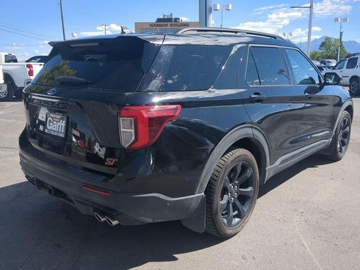 Agate Black Metallic 2021 Ford Explorer ST