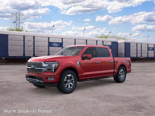 Ruby Red Metallic Tinted Clearcoat 2026 Ford F-150 Platinum
