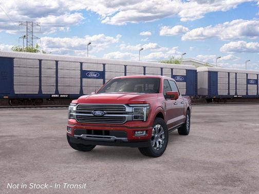 Ruby Red Metallic Tinted Clearcoat 2026 Ford F-150 Platinum