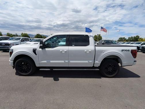 Star White Metallic Tri-Coat 2024 Ford F-150 Platinum