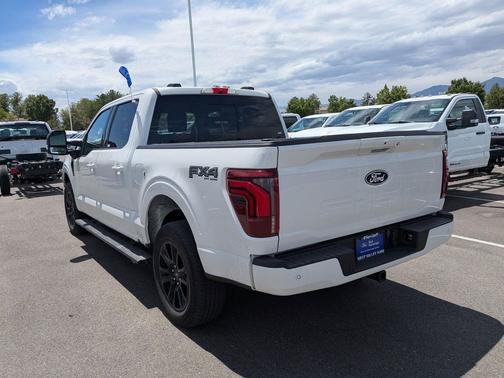 Star White Metallic Tri-Coat 2024 Ford F-150 Platinum