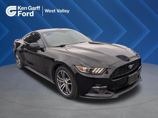 Black 2017 Ford Mustang EcoBoost
