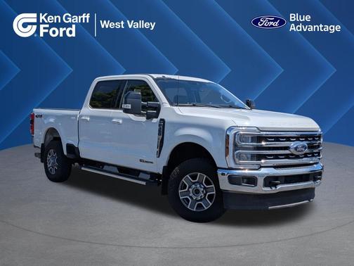 Star White Metallic Tri-Coat 2024 Ford F-350 Lariat