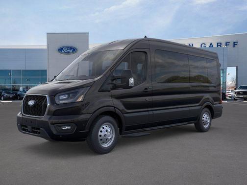 Agate Black Metallic 2026 Ford Transit-350 XLT