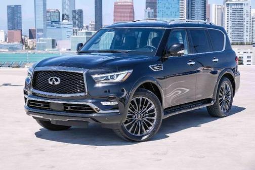 Diamond Black 2024 INFINITI QX80 SENSORY
