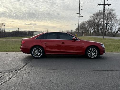 Red 2015 Audi A4 2.0T Premium Plus
