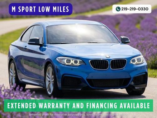 Blue 2016 BMW 228 228i SULEV Coupe
