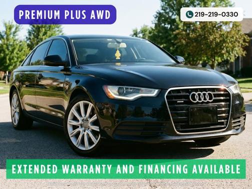 Black 2014 Audi A6 2.0T Premium Plus quattro