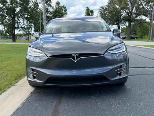 Gray 2018 Tesla Model X P100D