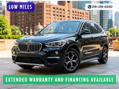 Black 2018 BMW X1 sDrive28i