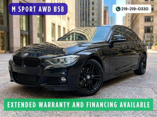 Black 2016 BMW 340 xDrive