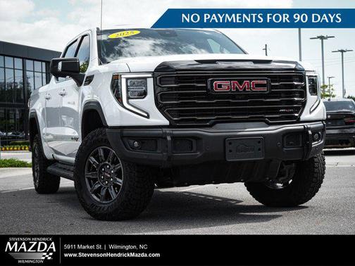 Summit White 2025 GMC Sierra 1500 AT4X