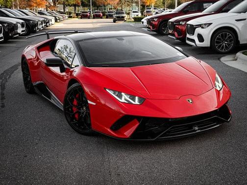 Rosso Mars Metallic 2018 Lamborghini Huracan Performante