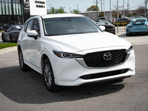 Rhodium White Metallic 2024 Mazda CX-5 2.5 S Select Package