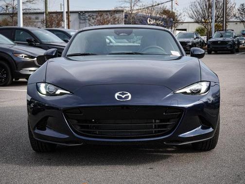 Deep Crystal Blue Mica 2025 Mazda MX-5 Miata RF Grand Touring