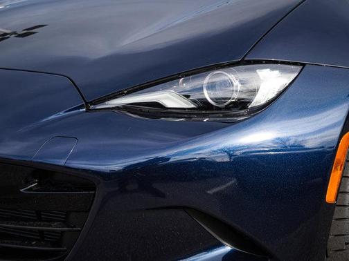 Deep Crystal Blue Mica 2025 Mazda MX-5 Miata RF Grand Touring
