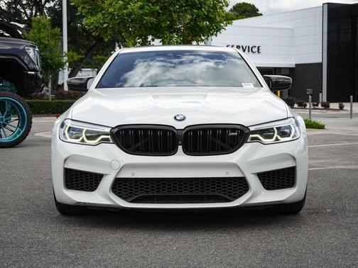 Alpine White 2020 BMW M5 Competition