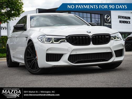 Alpine White 2020 BMW M5 Competition