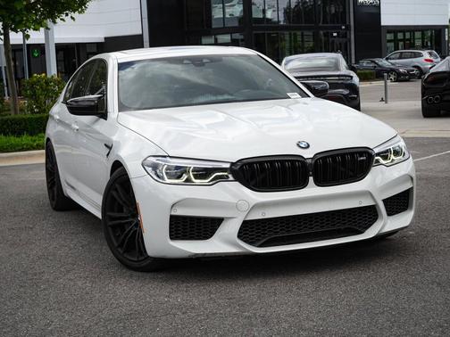 Alpine White 2020 BMW M5 Competition